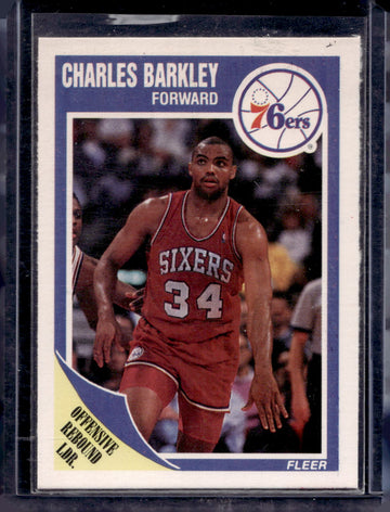1989-90 Fleer #113 Charles Barkley