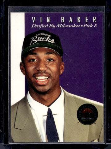 1993-94 SkyBox Premium #DP8 Vin Baker Draft Picks
