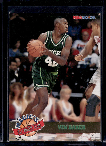 1993-94 Hoops #8 Vin Baker Magic's All-Rookies
