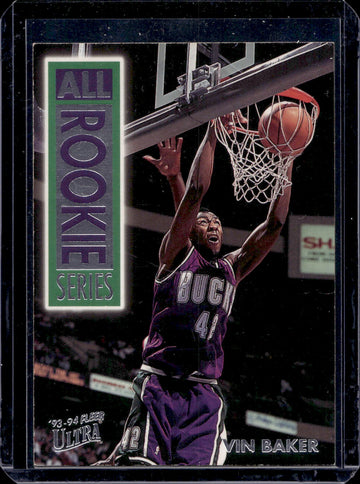1993-94 Ultra #1 Vin Baker All-Rookies