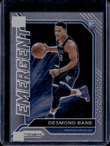 2020-21 Panini Prizm #30 Desmond Bane Emergent Prizms