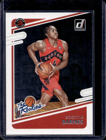 2021-22 Donruss #4 Scottie Barnes The Rookies