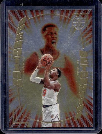 2021-22 Panini Illusions #35 RJ Barrett Operation Detonation