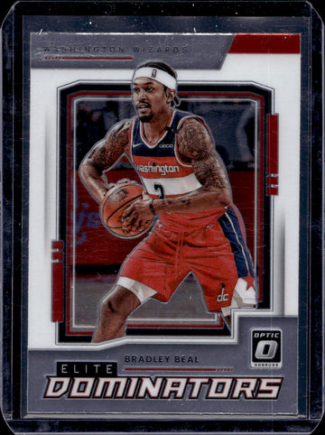2021-22 Donruss Optic #10 Bradley Beal Elite Dominators