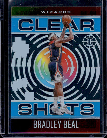 2020-21 Panini Illusions #14 Bradley Beal Clear Shots