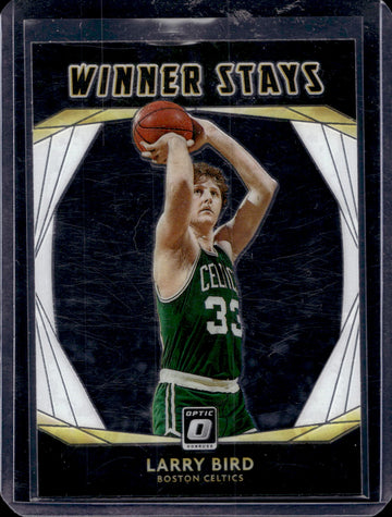2020-21 Donruss Optic #19 Larry Bird Winner Stays