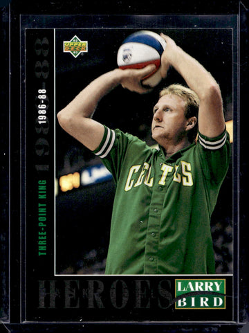 1992-93 Upper Deck #24 Larry Bird Basketball Heroes: Larry Bird