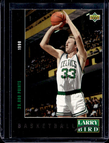 1992-93 Upper Deck #25 Larry Bird Basketball Heroes: Larry Bird