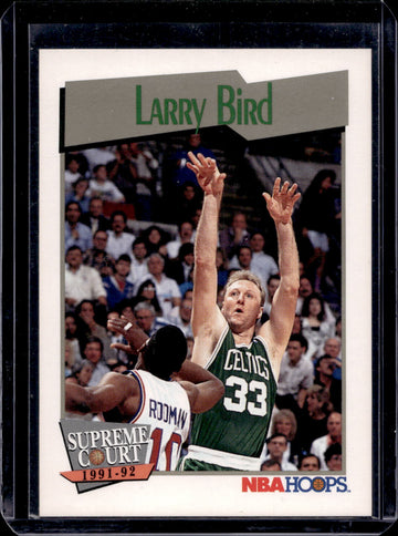1991-92 Hoops #451 Larry Bird