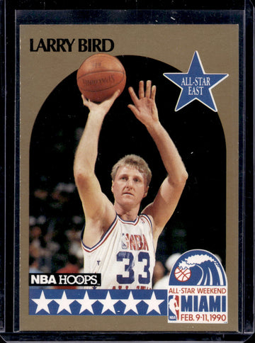 1990-91 Hoops #2 Larry Bird