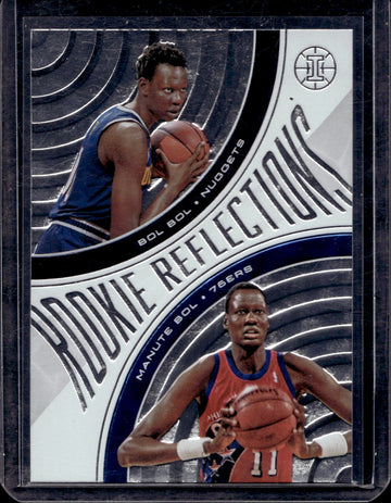 2019-20 Panini Illusions #24 Manute Bol / Bol Bol Rookie Reflections