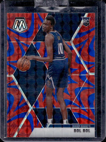 2019-20 Panini Mosaic #222 Bol Bol Reactive Blue