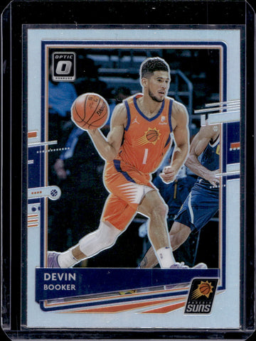 2020-21 Donruss Optic #122 Devin Booker Holo
