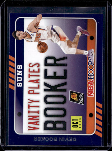 2020-21 Hoops #15 Devin Booker Vanity Plates