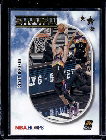 2021-22 Hoops Winter #21 Devin Booker Skyview