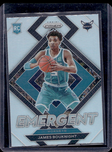 2021-22 Panini Prizm #8 James Bouknight Emergent Prizms Silver