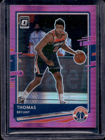 2020-21 Donruss Optic #15 Thomas Bryant Hyper Pink