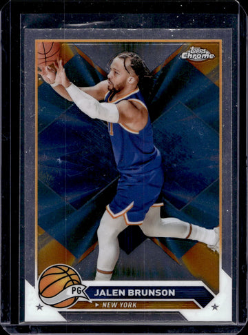 2023-24 Topps Chrome #11 Jalen Brunson