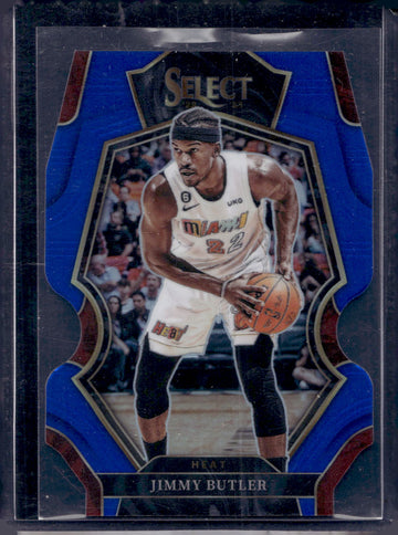 2022-23 Panini Select #108 Jimmy Butler Blue Prizms