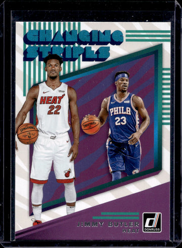 2019-20 Donruss #1 Jimmy Butler Changing Stripes