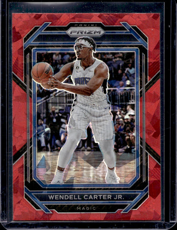 2022-23 Panini Prizm #195 Wendell Carter Jr. Prizms Red Ice