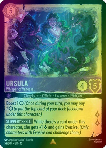 Ursula - Whisper of Vanessa - 59/204 [Whispers in the Well] [Holofoil]