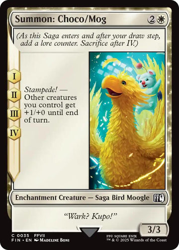 Summon: Choco/Mog - 35 - (FINAL FANTASY)