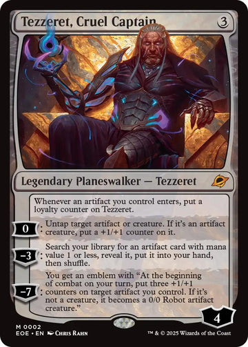 Tezzeret, Cruel Captain - 2 - (Edge of Eternities)