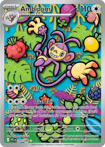 Ambipom - 107/094 - ME02: Phantasmal Flames