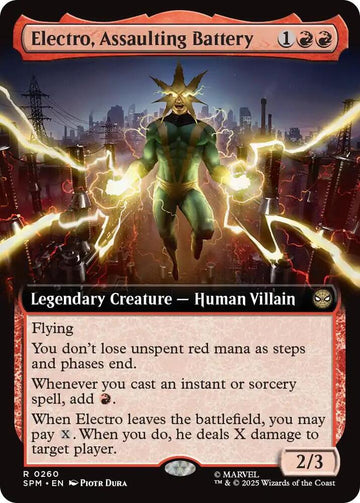 Electro, Assaulting Battery (Extended Art) - Marvel's Spider-Man
