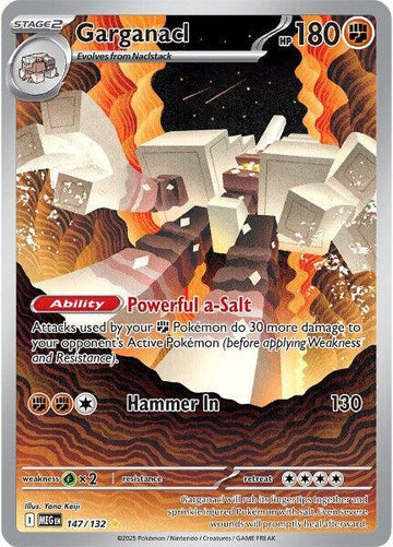 Garganacl - 147/132 - ME01: Mega Evolution