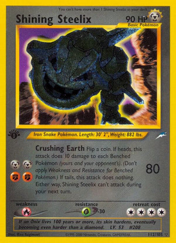 Shining Steelix - Neo Destiny