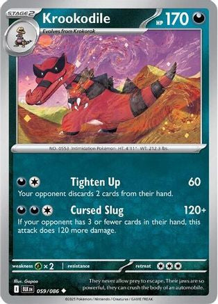 Krookodile 59 Sv Black Bolt