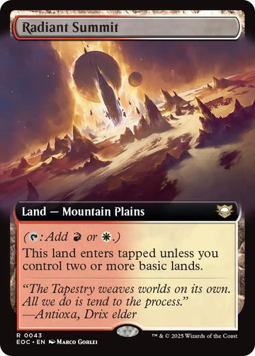 Radiant Summit (Extended Art) [EOC] - Near Mint