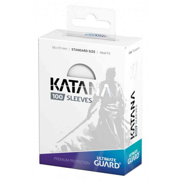 Katana Sleeves Standard Size - Transparent - 100ct