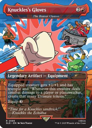 Knuckles's Gloves - The Reaver Cleaver (SLD-2095) - Secret Lair Drop Series