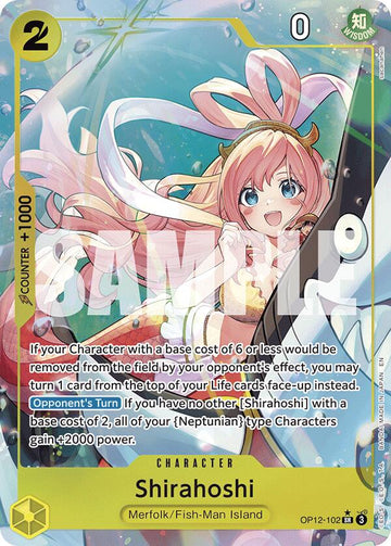 Shirahoshi (Alternate Art) - OP12-102 - (Legacy of the Master)