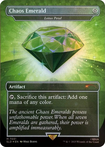 Chaos Emerald - Lotus Petal (7031) - 7031 - (Secret Lair Drop Series)