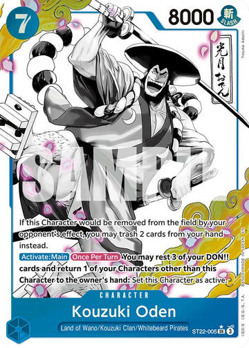 Kouzuki Oden (Parallel) - ST22-005 - (Starter Deck 22: Ace & Newgate)