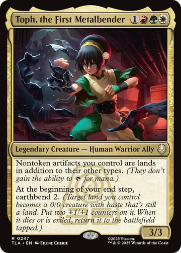 Toph, the First Metalbender [TLA] - Near Mint