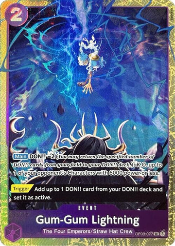 Gum-Gum Lightning (Premium Card Collection -Best Selection Vol. 4-) [OP-PR] - Near Mint