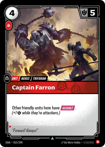Origins - Captain Farron 015/298