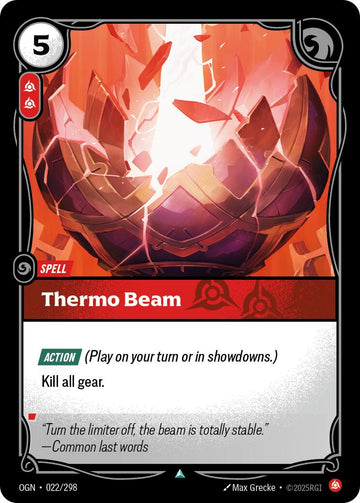 Origins - Thermo Beam 022/298
