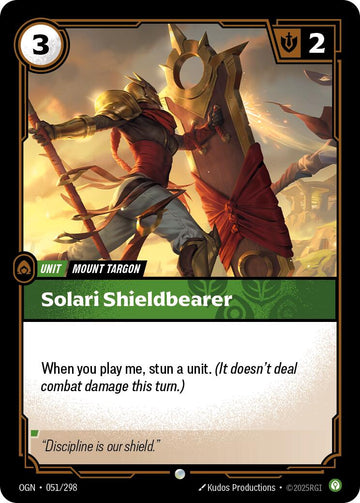 Origins - Solari Shieldbearer 051/298