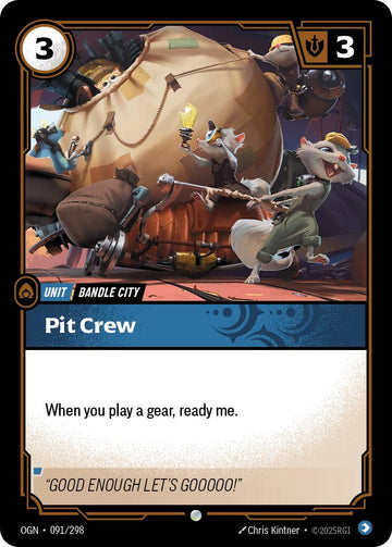 Origins - Pit Crew 091/298