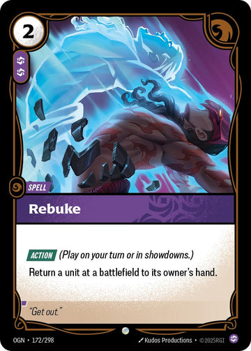 Origins - Rebuke 172/298