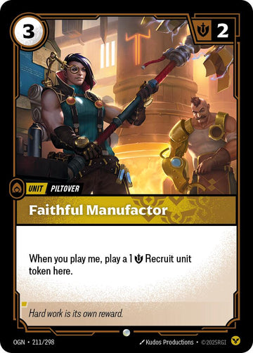 Origins - Faithful Manufactor 211/298