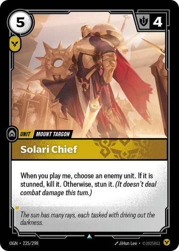 Origins - Solari Chief 225/298