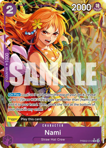 Nami (Alternate Art) - PRB02-012 - (Premium Booster -The Best- Vol. 2)