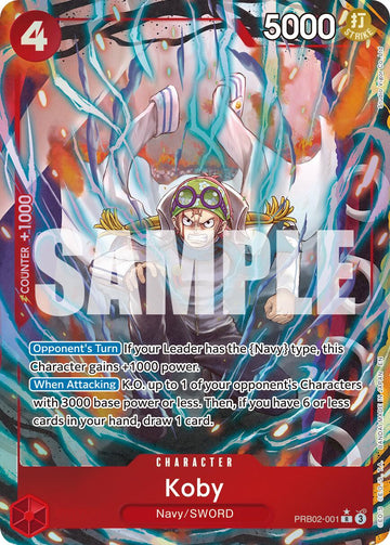 Koby (Alternate Art) [PRB-02] - Near Mint
